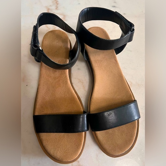 Alfani Womens Step N Flex Cherryll Sliver Flatform Wedge, BLACK, Size 9 - Picture 3 of 7